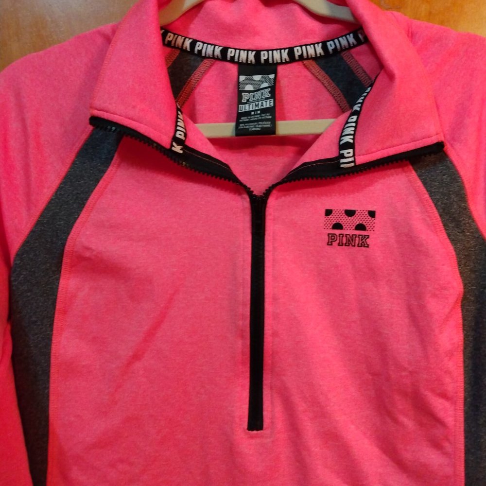 Pink 1/4 zip - Picture 3 of 7
